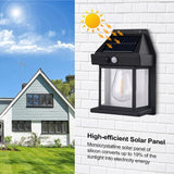 Solar Tungsten Filament Lamp – Outdoor Intelligent Induction Wall Lamp