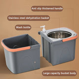 Multifunctional Household Cleaning Mop Bucket with Rotatable Design for Efficient Stain Removal
