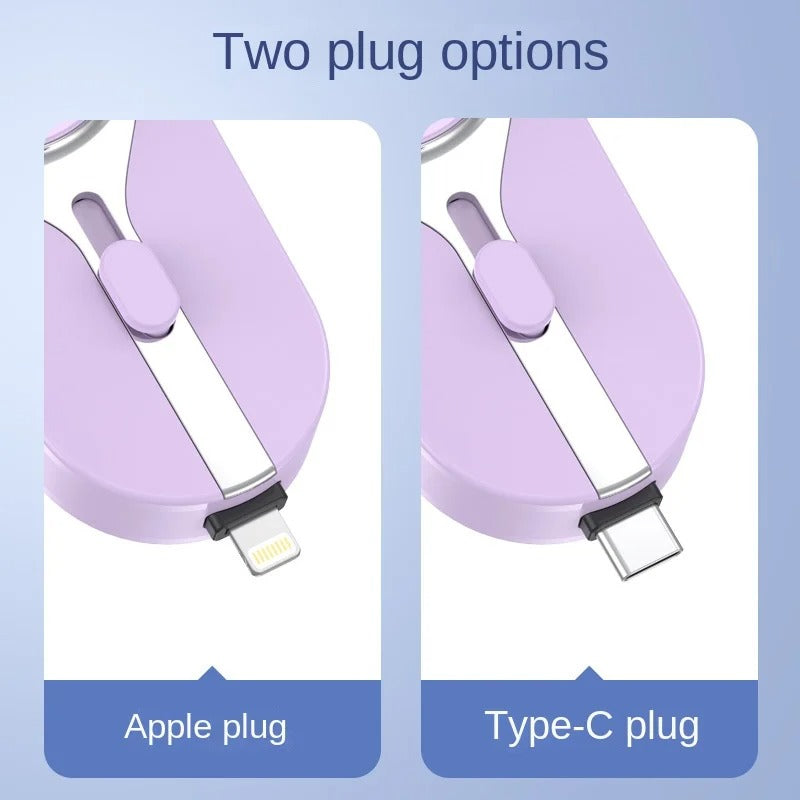 Ultra-Compact Keychain Power Bank – Fast Charging Pod for Travel & Daily Use