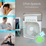 DealsMall.pk™ - 3 In 1 Air Humidifier Water Cooling Fan