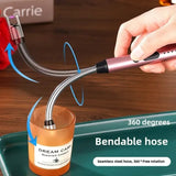 Windproof Electric Rechargeable Lighter With 360° Flexible Neck