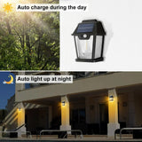 Solar Tungsten Filament Lamp – Outdoor Intelligent Induction Wall Lamp