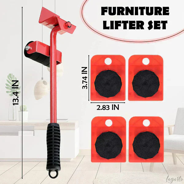 Furniture Moving Tool - 5 Pcs Set