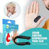 Sugar Control Acupressure Point Clip for Diabetic Treatment - Blood Glucose Relief Balance Relaxation Tension Anxiety Health Care