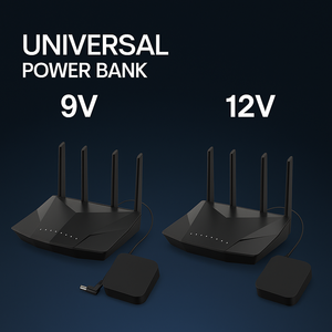 DealsMall.pk™ - WiFi Router Power Bank 20000mAh – Reliable Backup Power for Uninterrupted Internet Connectivity