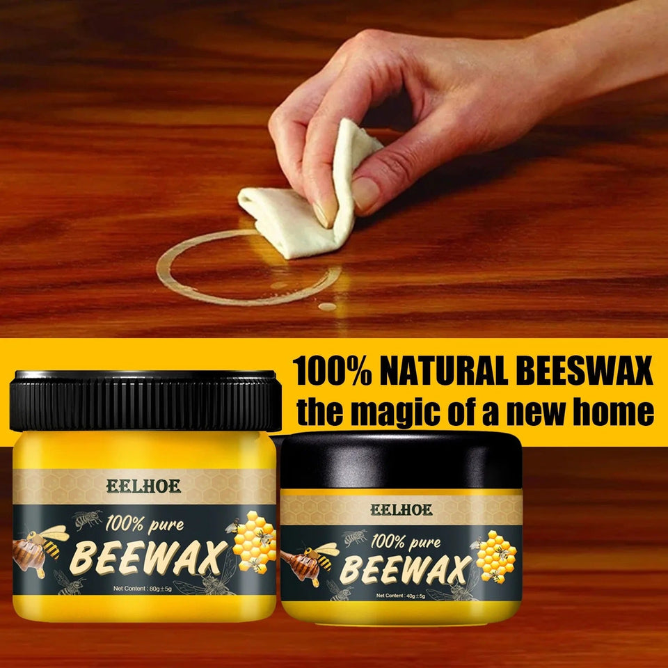 Beeswax Natural Wood Seasoning Polish - Beeswax Wood Care Wax (Buy 1 Get 1 Free)