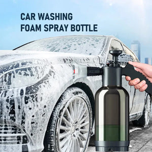 Hand Pump Foam Car Wash Sprayer Bottle - Automobile Wash Cleaning Tools