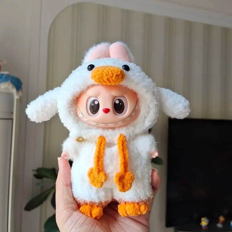 Labubu 3rd Generation Series Doll - Toy Anime Figure Pendant/Keychain