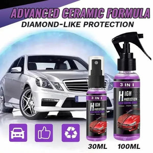 3 In 1 High Protection Quick Car Coating Ceramic Spray (Buy 1 Get 1 Free)