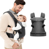 Baby Sling Carrier 4-in-1 Ergonomic Baby Backpack Carrier - Easily Adjustable Portable Babies Bag