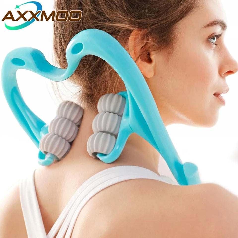 6 Wheel Pressure Point Neck Massager