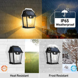 Solar Tungsten Filament Lamp – Outdoor Intelligent Induction Wall Lamp