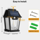 Solar Tungsten Filament Lamp – Outdoor Intelligent Induction Wall Lamp