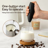 Rechargeable Wireless Hand Blender – Quick Frothing for Coffee, Milk & Drinks