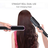 High Quality Electric Straighten Hair Brush - Professional Curler Straightener Comb