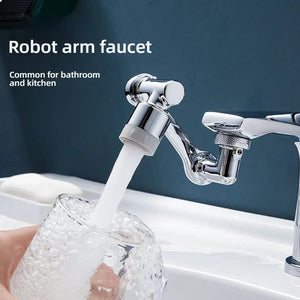 1080° Robotic Arm Faucet – Hassle-Free Dishwashing & Sink Cleaning