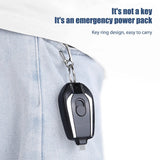 Ultra-Compact Keychain Power Bank – Fast Charging Pod for Travel & Daily Use