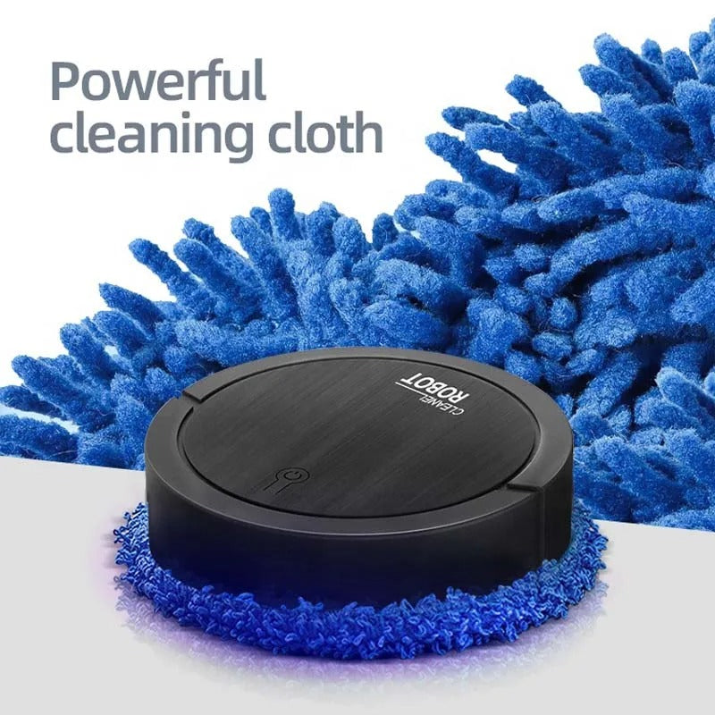 3-in-1 Smart Cordless Vacuum & Mopping Robot with Wet/Dry Cleaning & Auto Spray