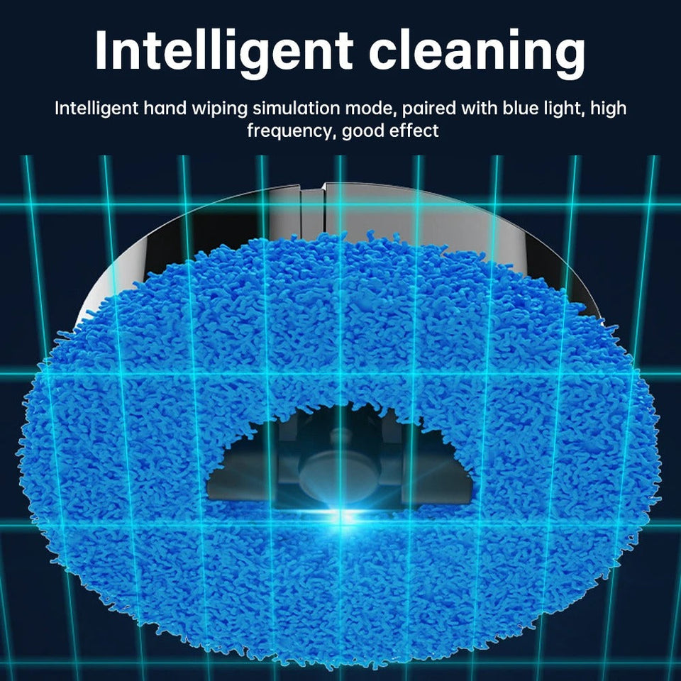 3-in-1 Smart Cordless Vacuum & Mopping Robot with Wet/Dry Cleaning & Auto Spray