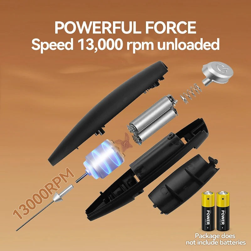 Rechargeable Wireless Hand Blender – Quick Frothing for Coffee, Milk & Drinks