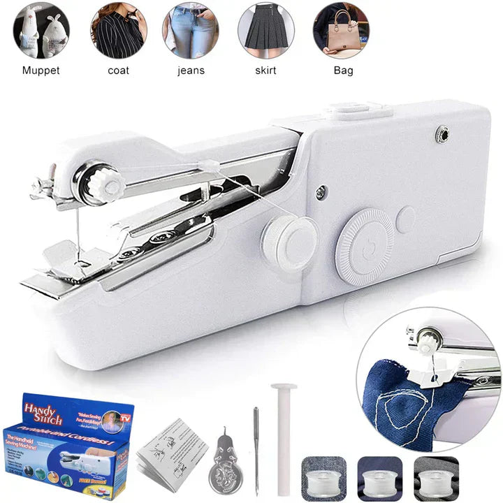 Portable Mini Sewing Machine - Mini Handheld Automatic Sewing Machine