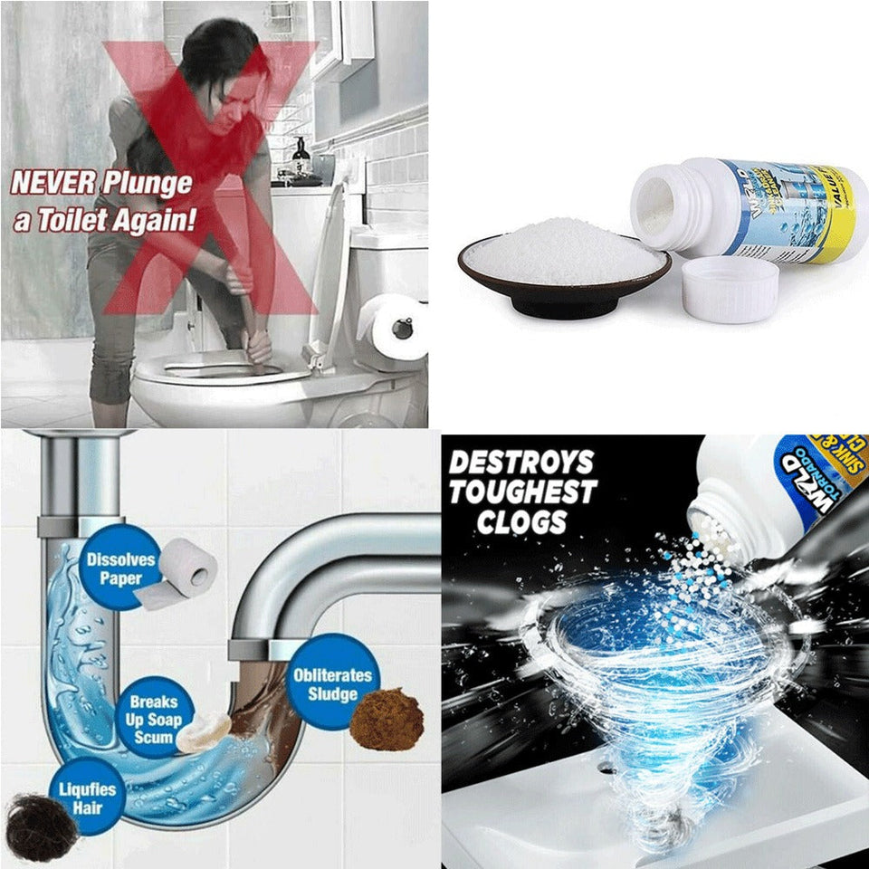 Pipe Dredge Deodorant – Quick Wash Sink And Drain Cleaner (Buy 1 Get 1 Free)