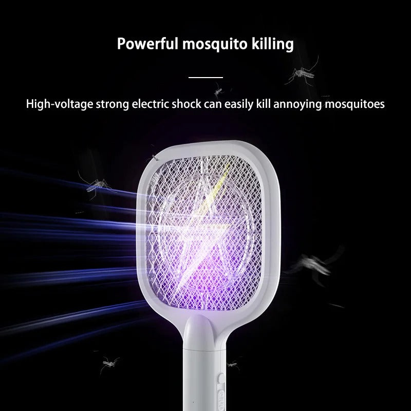 Durable USB Mosquito Swatter Trap - Mini Electric Shock Fly Bug Zapper