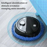 3-in-1 Smart Cordless Vacuum & Mopping Robot with Wet/Dry Cleaning & Auto Spray