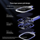 Durable USB Mosquito Swatter Trap - Mini Electric Shock Fly Bug Zapper