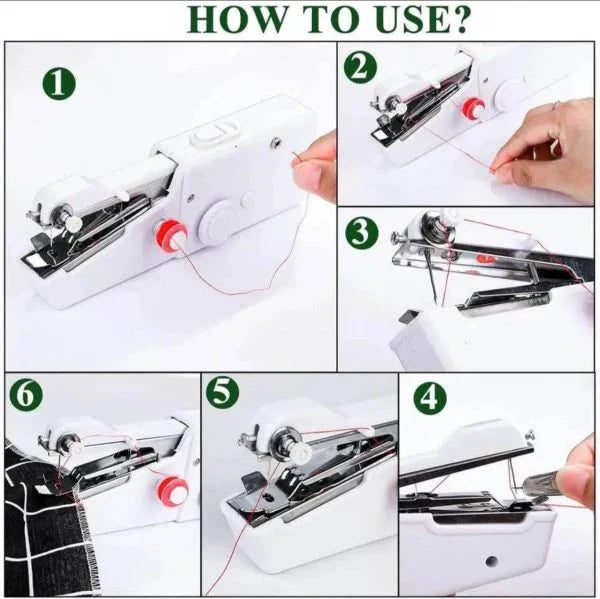 Portable Mini Sewing Machine - Mini Handheld Automatic Sewing Machine