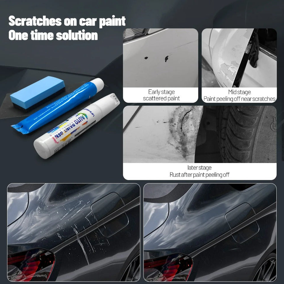 Car Scratch Repair Pen - Deep Erase And Fill Scratches With Easy & Quick