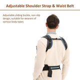 Baby Sling Carrier 4-in-1 Ergonomic Baby Backpack Carrier - Easily Adjustable Portable Babies Bag