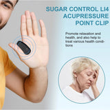 Sugar Control Acupressure Point Clip for Diabetic Treatment - Blood Glucose Relief Balance Relaxation Tension Anxiety Health Care