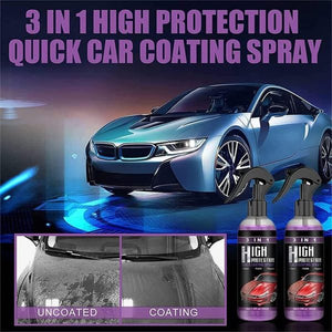 3 In 1 High Protection Quick Car Coating Ceramic Spray (Buy 1 Get 1 Free)
