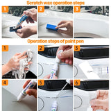 Car Scratch Repair Pen - Deep Erase And Fill Scratches With Easy & Quick