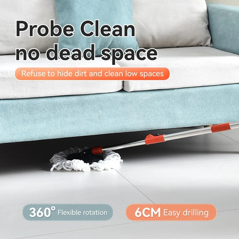 Multifunctional Household Cleaning Mop Bucket with Rotatable Design for Efficient Stain Removal