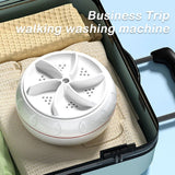 Mini Washing Machine Portable Ultrasonic Turbine Washer