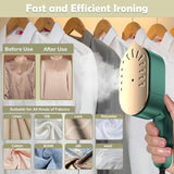 Handheld Rotatable Steam Iron – 180° Rotating Design for Quick Wrinkle Removal