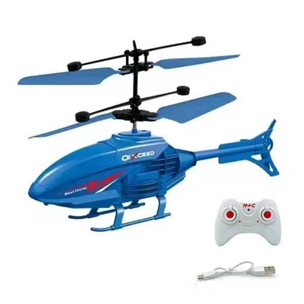 Rechargeable Flying Helicopter With Lights