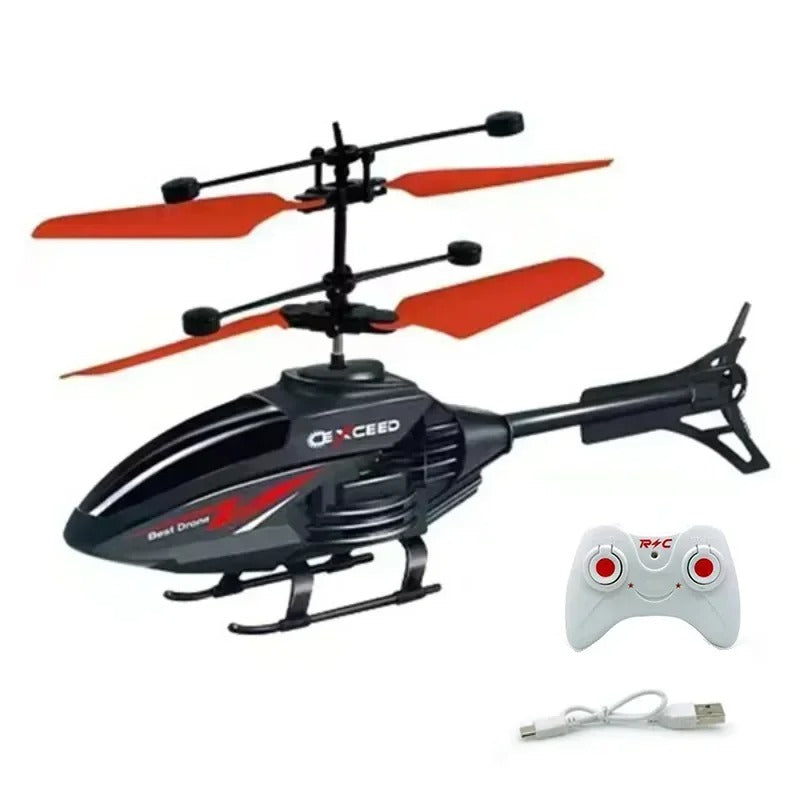 Rechargeable Flying Helicopter With Lights
