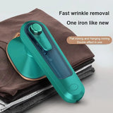 Portable Electric Steam Iron - Smooth, Crisp Clothes in Seconds