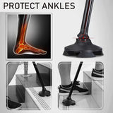 Foldable Walking Stick with Light - Anti-Slip Lightweight Collapsible Aluminum Walking Aid