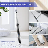 Windproof Electric Rechargeable Lighter With 360° Flexible Neck