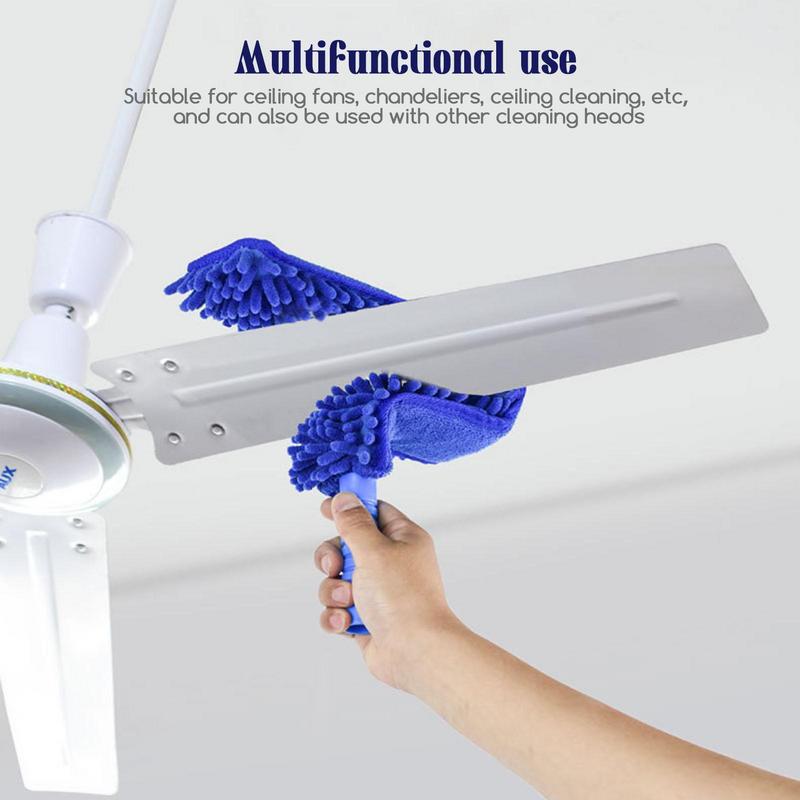 Flexible Microfiber Ceiling & Fan Duster – Bendable, Washable & Easy to Use