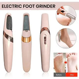 Electric Foot Callus Remover & Grinder – Rechargeable Foot File with Vacuum for Cracked Heels & Dead Skin