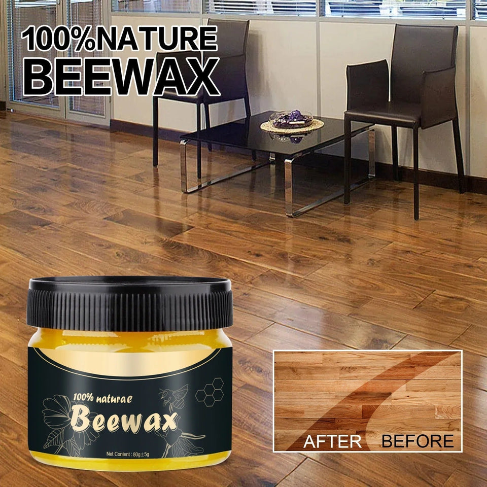 Beeswax Natural Wood Seasoning Polish - Beeswax Wood Care Wax (Buy 1 Get 1 Free)
