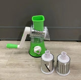 Multi-Functional Manual Drum Grater – Slice & Grate Veggies Fast for Easy Cooking