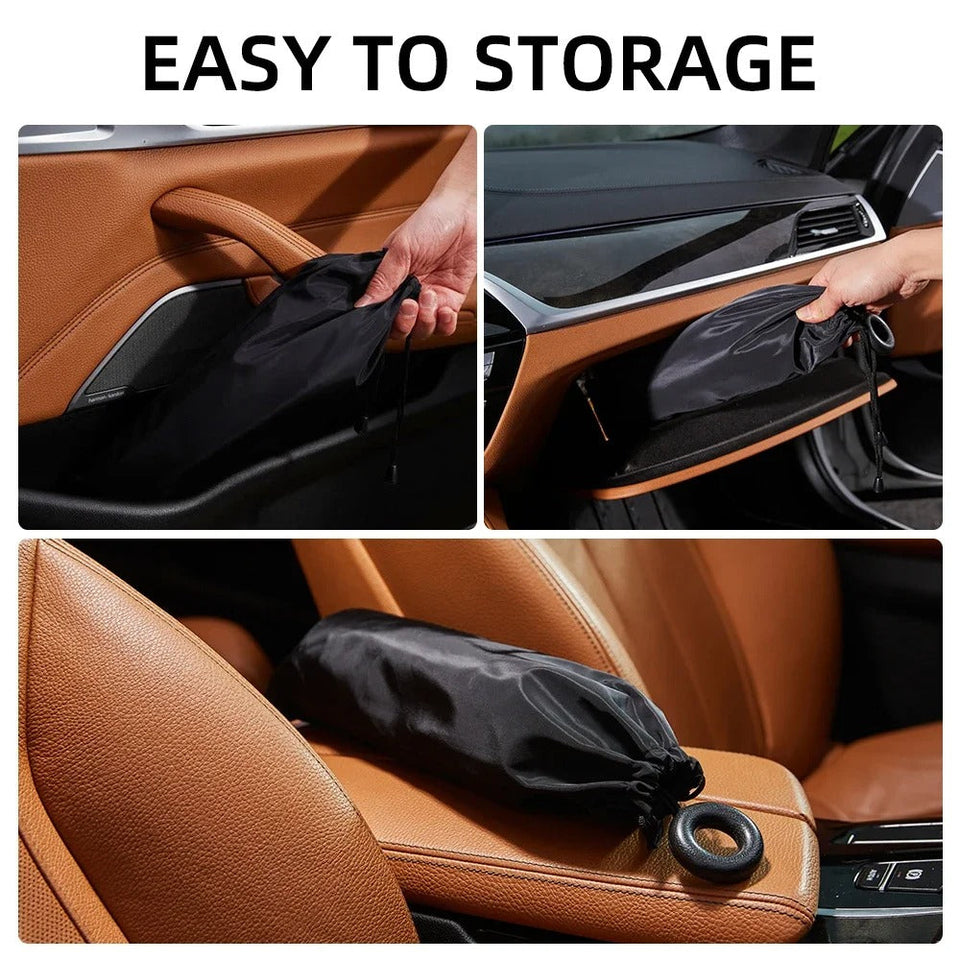 Car Sun Shade Umbrella for Windshield – Foldable Heat & UV Shield Cover