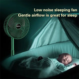Rechargeable Fan Mini Foldable Telescopic Fan - USB Foldable Table Desk Fan