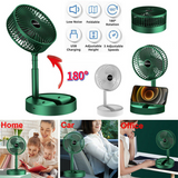 Rechargeable Fan Mini Foldable Telescopic Fan - USB Foldable Table Desk Fan
